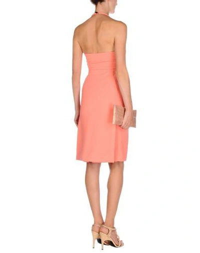 Shop Antonio Berardi Knee-length Dress In Salmon Pink