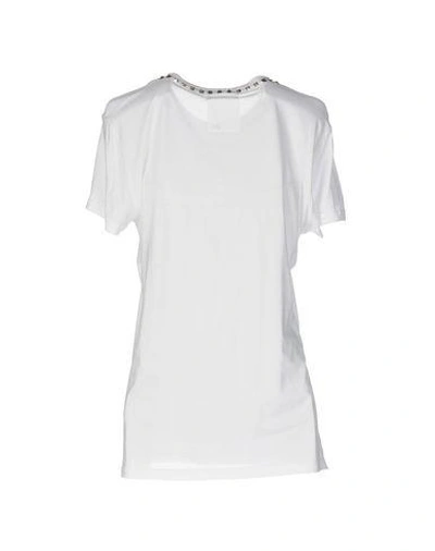 Shop Valentino Garavani Woman T-shirt White Size M Cotton