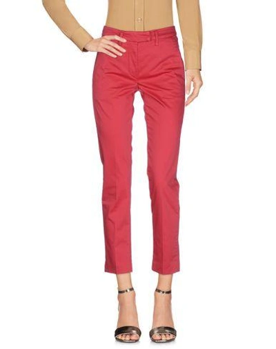 Dondup Pants In Red