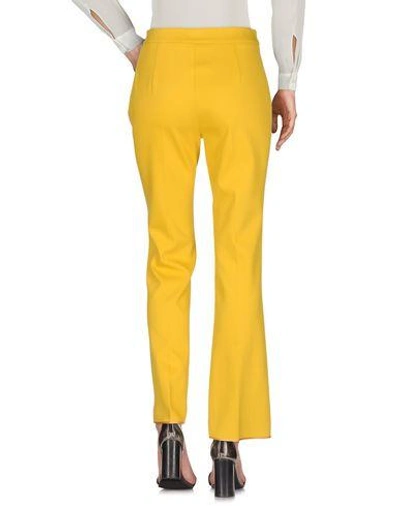 Shop Giambattista Valli Casual Pants In Yellow