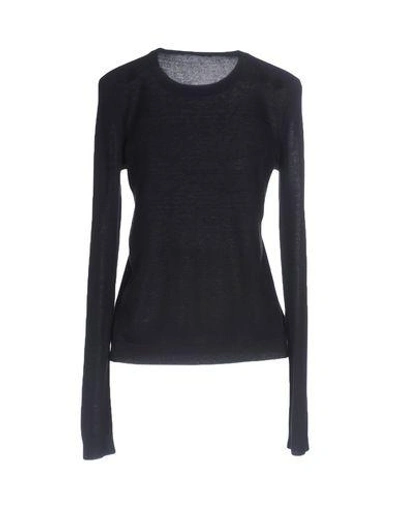 Shop Jil Sander Sweater In Dark Blue