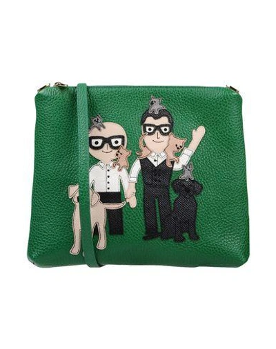 Shop Dolce & Gabbana Handbags In Green
