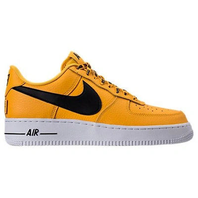 Shop Nike Men's Nba Air Force 1 '07 Lv8 Casual Shoes, Yellow