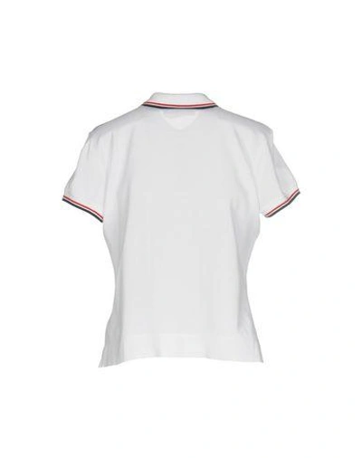 Shop Dsquared2 Woman Polo Shirt White Size S Cotton
