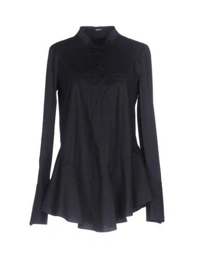 Shop Jil Sander Blouse In Dark Blue