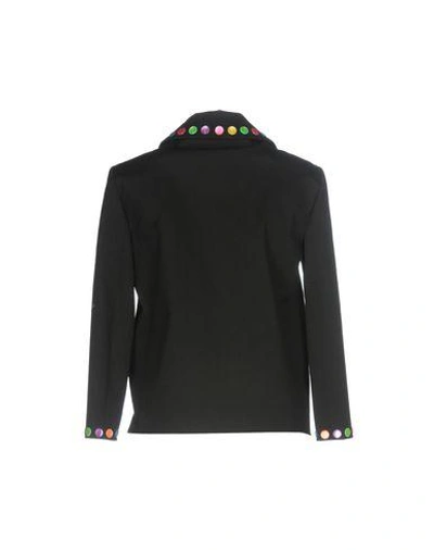 Shop Love Moschino Suit Jackets In Black