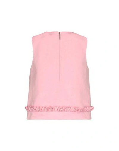 Shop Msgm Top In Pink
