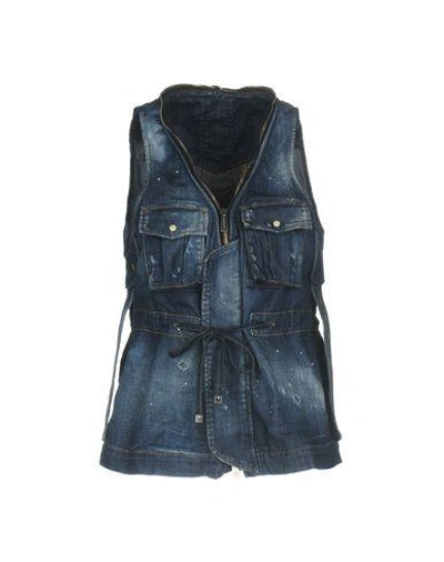 Shop Dsquared2 Denim Jacket In Blue