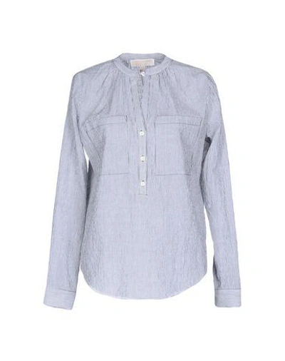 Shop Michael Michael Kors Blouse In Grey