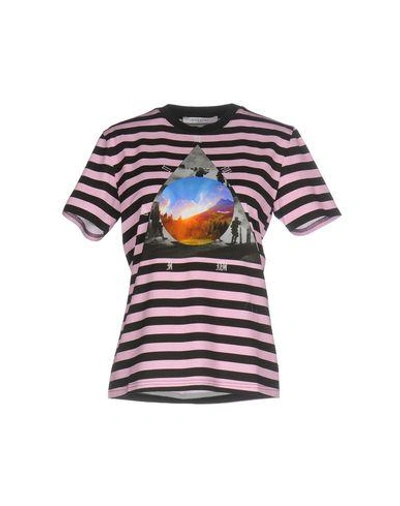 Shop Givenchy T-shirts In Pink