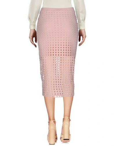 Shop Alexander Wang T 3/4 Length Skirt In Pink