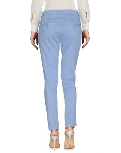 Shop Dondup Casual Pants In Azure