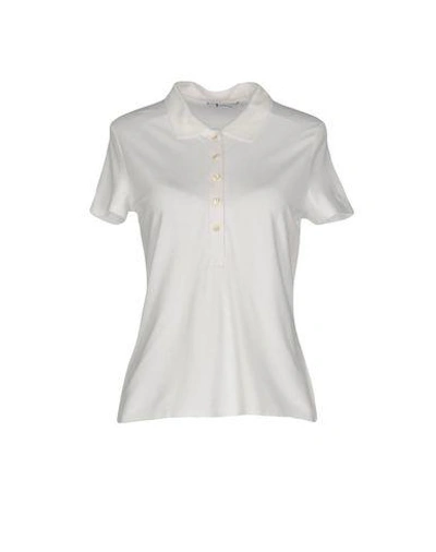 Shop Alexander Wang T Polo Shirt In White