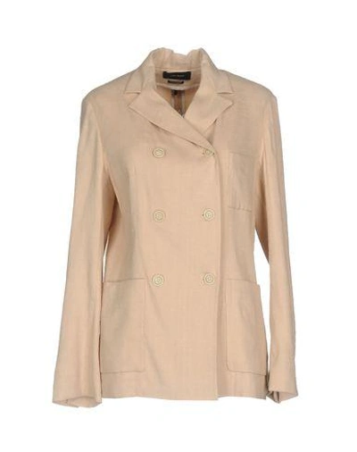 Shop Isabel Marant Suit Jackets In Beige