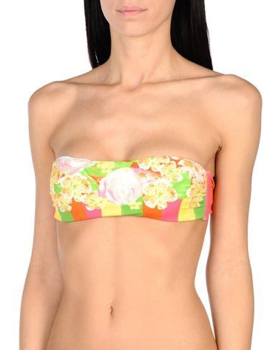 Shop Versace Bikini In Yellow