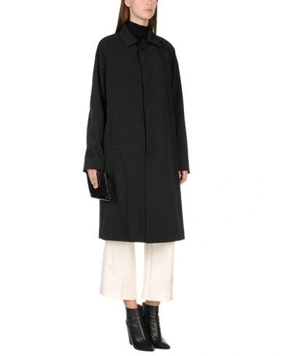 Shop Maison Margiela Full-length Jacket In Black