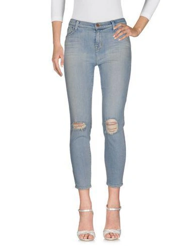 Shop J Brand Woman Jeans Blue Size 29 Cotton, Lyocell, Elastane