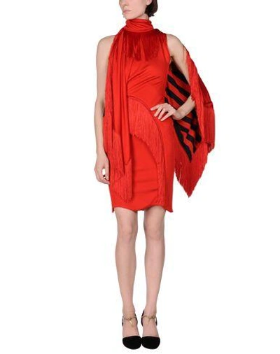 Shop Givenchy Short Dresses In Red