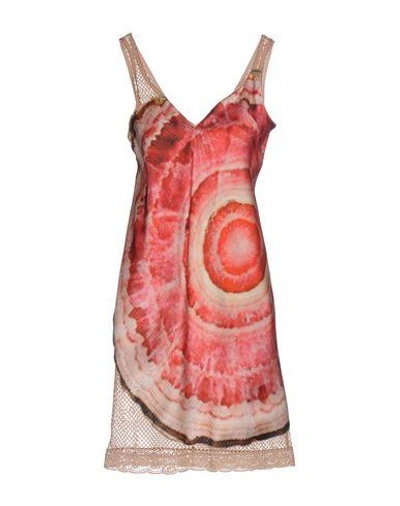 Shop Givenchy Short Dresses In Coral
