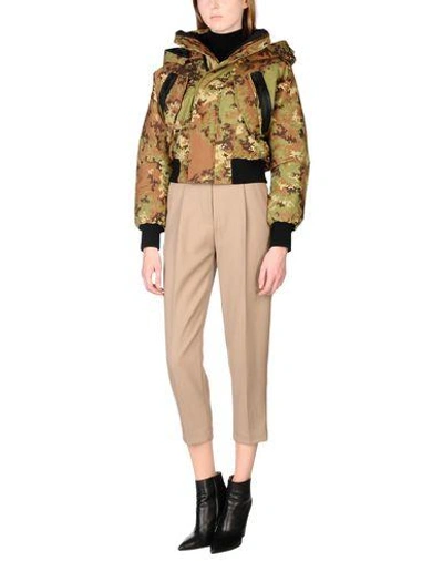 Shop Dsquared2 Bomber In Military Green