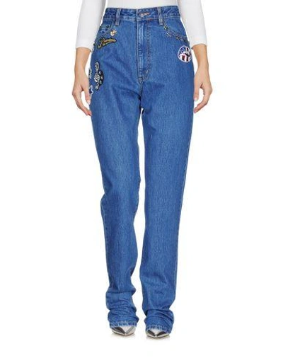 Shop Marc Jacobs Denim Pants In Blue