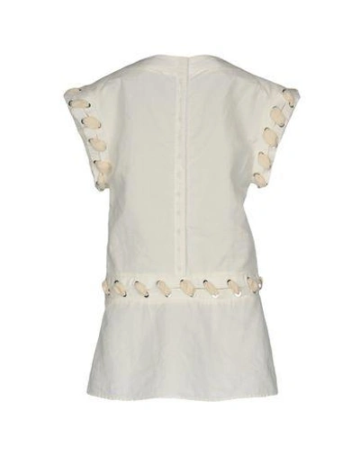 Shop Jw Anderson Blouse In Ivory