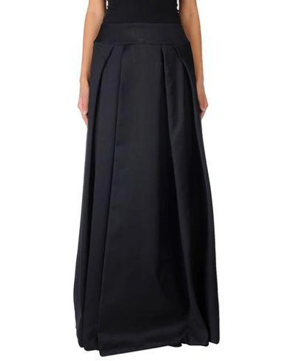 Shop Dsquared2 Long Skirt In Black
