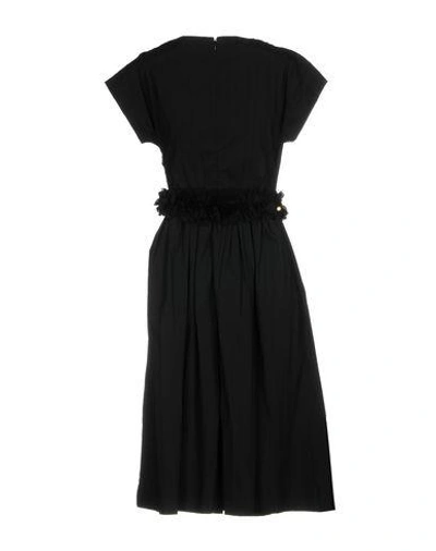 Shop Blumarine Knee-length Dresses In Black