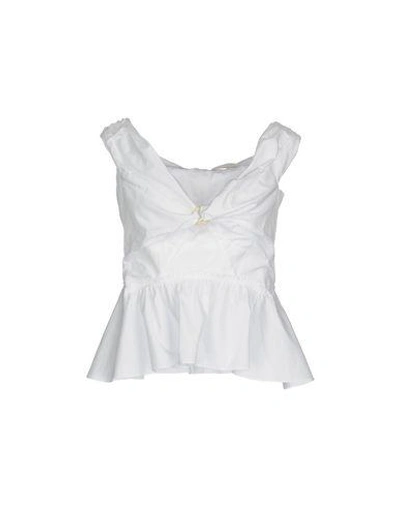 Shop Peter Pilotto Top In White