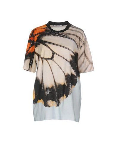 Shop Givenchy T-shirts In Sky Blue