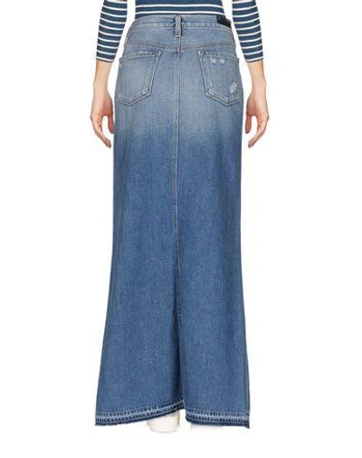 Shop J Brand Denim Skirts In Blue