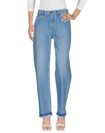 Shop Valentino Jeans In Blue