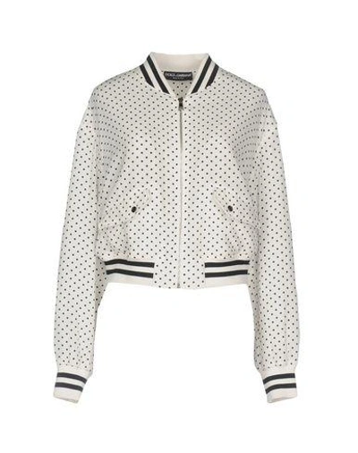 Shop Dolce & Gabbana Jackets In White