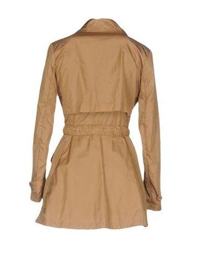 Shop Add Overcoats In Beige