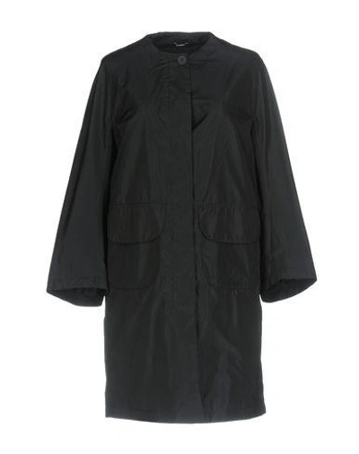 Shop Jil Sander Full-length Jacket In Dark Blue