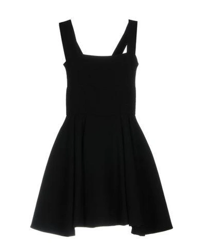 Shop Fausto Puglisi Short Dresses In Black