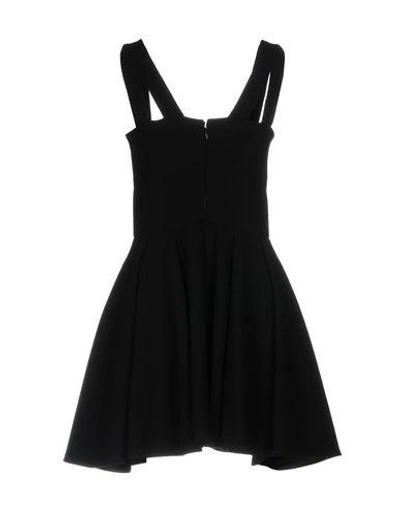 Shop Fausto Puglisi Short Dresses In Black