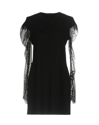 Shop Saint Laurent Short Dresses In Black