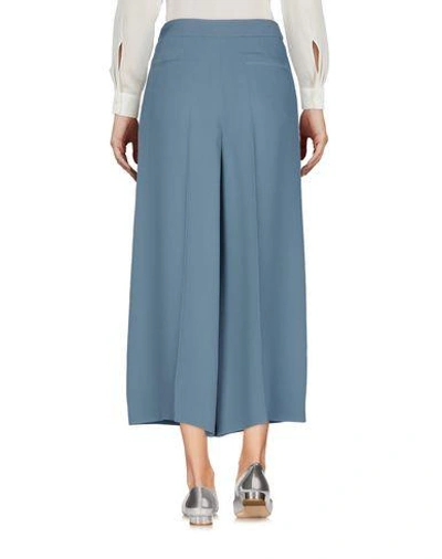 Shop Valentino Cropped Pants & Culottes In Grey