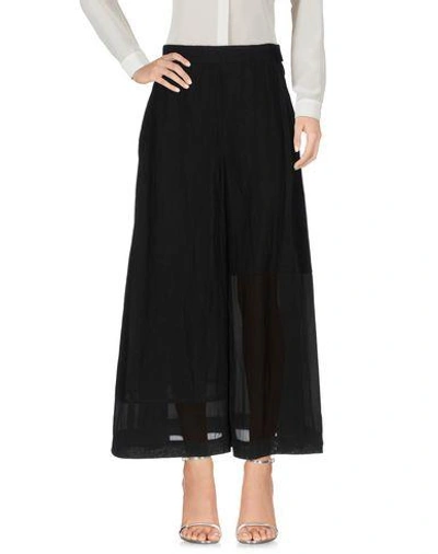 Shop Loewe 3/4-length Shorts In Black