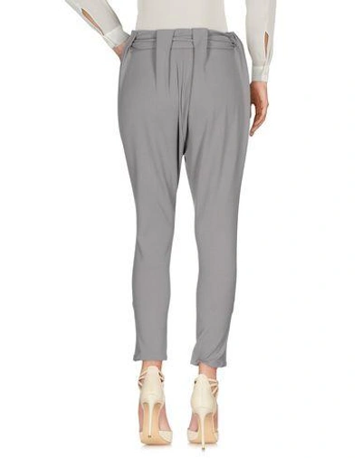 Shop M Missoni Casual Pants In Grey