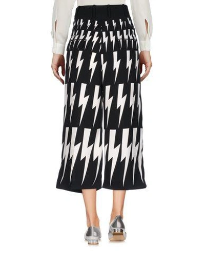 Shop Neil Barrett Woman Cropped Pants Black Size 4 Polyester, Triacetate