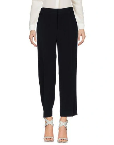 Shop Dsquared2 Cropped Pants In Black