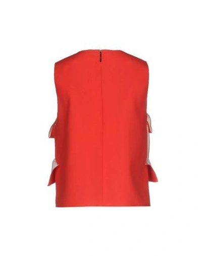 Shop Msgm Top In Red