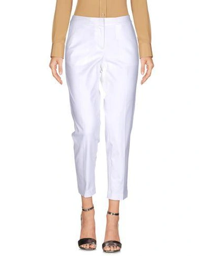 Shop Michael Michael Kors Casual Pants In White