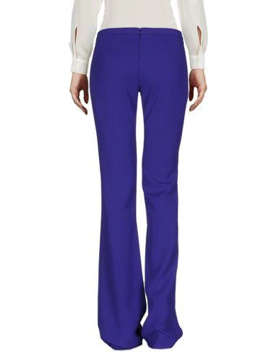 Shop Versace Collection Woman Pants Purple Size 4 Polyester