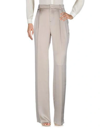 Shop Gucci Casual Pants In Beige