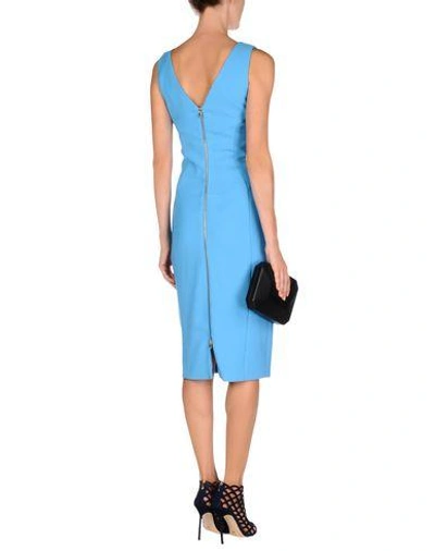 Shop Antonio Berardi Knee-length Dresses In Sky Blue