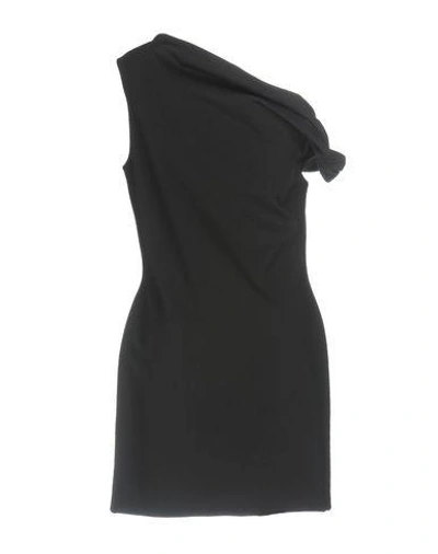 Shop Balenciaga Short Dress In Steel Grey