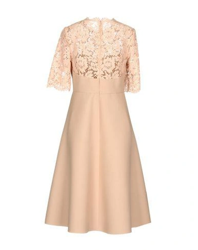 Shop Valentino Evening Dress In Pastel Pink